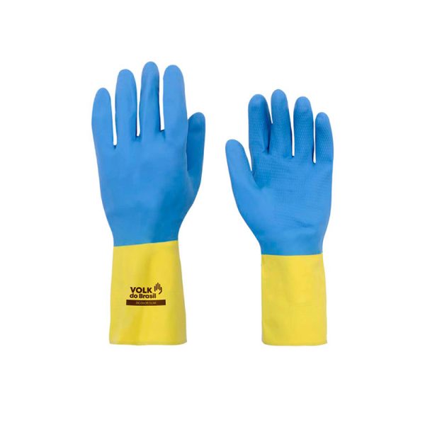 Luva Látex e Neoprene Bicolor Slim CA:37900