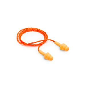 Protetor Auricular 3M Pomp Plus de Silicone Com Cordão de Poliéster  Ca:5745