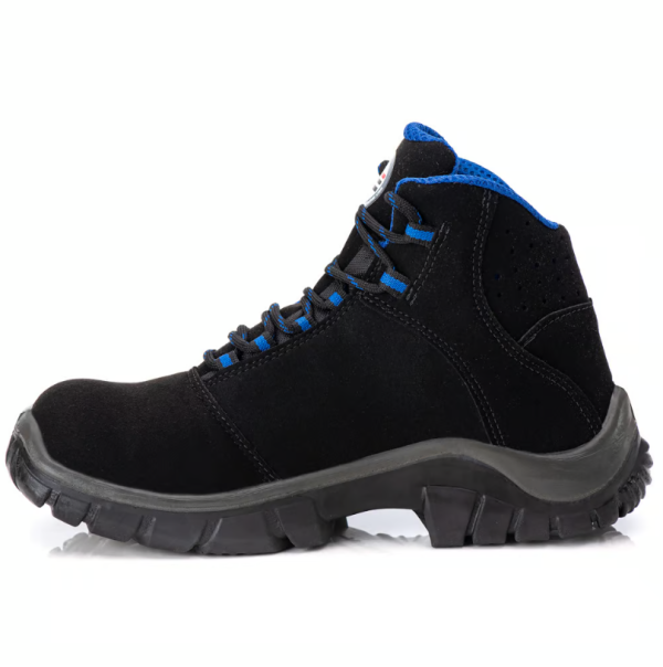 Bota de segurança em microfibra - preto e azul - CA:44.558 - Image 3