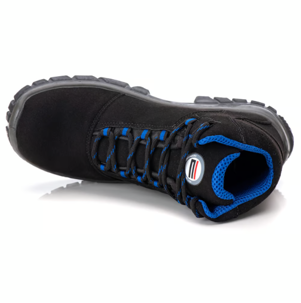 Bota de segurança em microfibra - preto e azul - CA:44.558 - Image 4