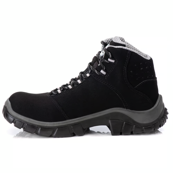 Bota de segurança em microfibra - preto e cinza - CA:44.558 - Image 2